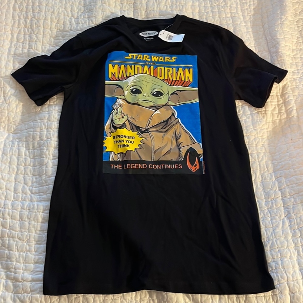 Old Navy youth xl mandalorian tee shirt